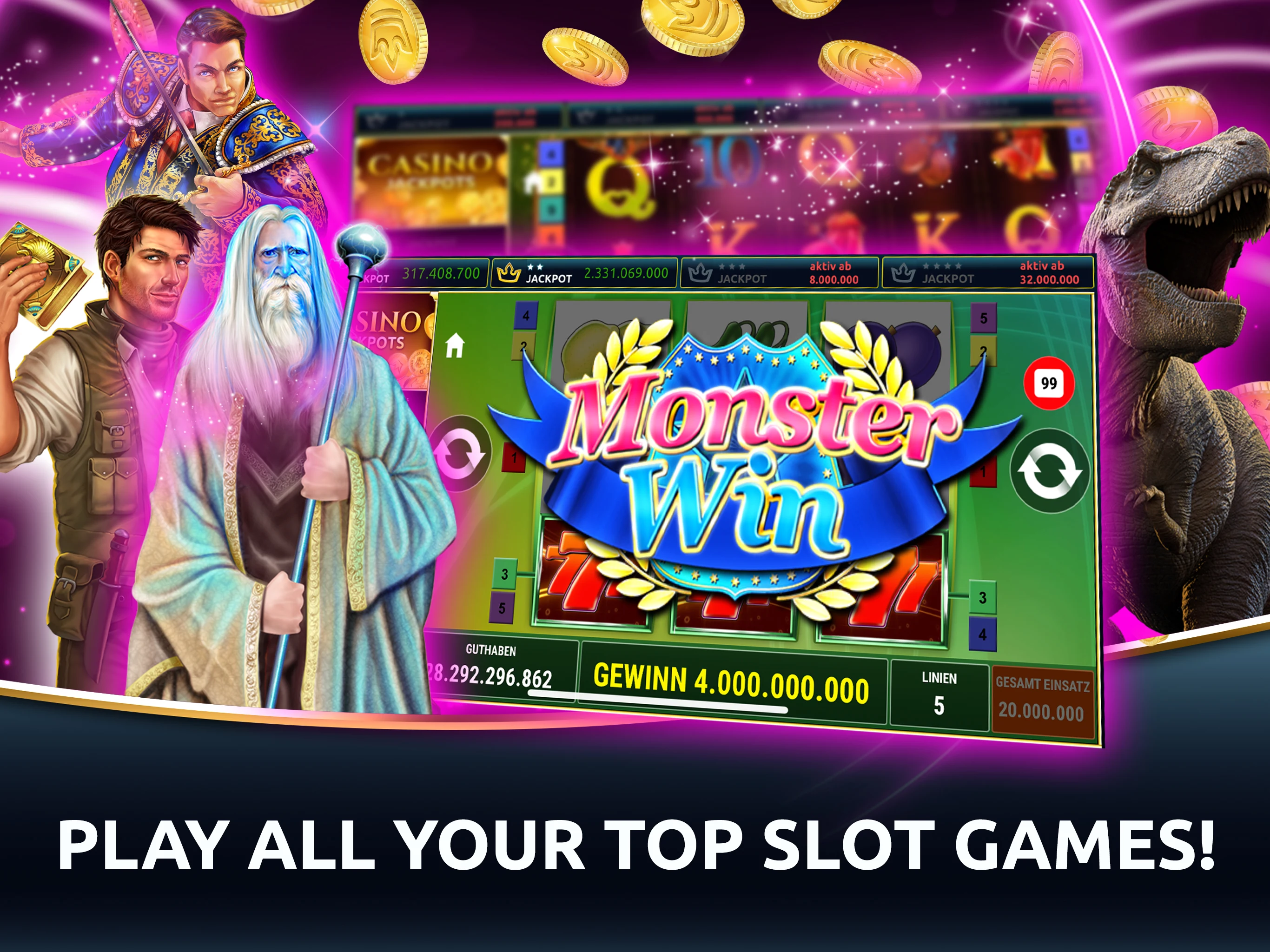 CrazyBuzzer - Social Casino screenshot